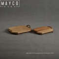 Mayco Custom Rectangular Wooden Food Serving Tray Set for Restaurant